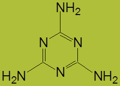 三聚氰胺分子结构